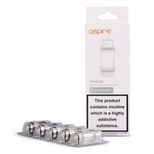 Aspire PockeX Replacement Coils - (Pack of 5)