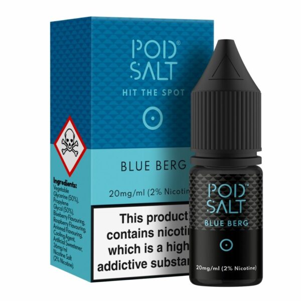 Pod Salt Blue Berg Nic Salts 10ml - 20mg/ml