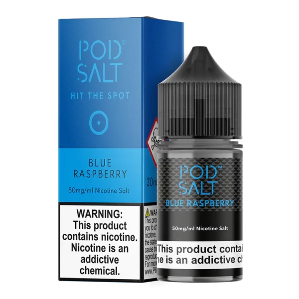 Pod Salt Blue Raspberry Nic Salts 30ml – 50mg/ml