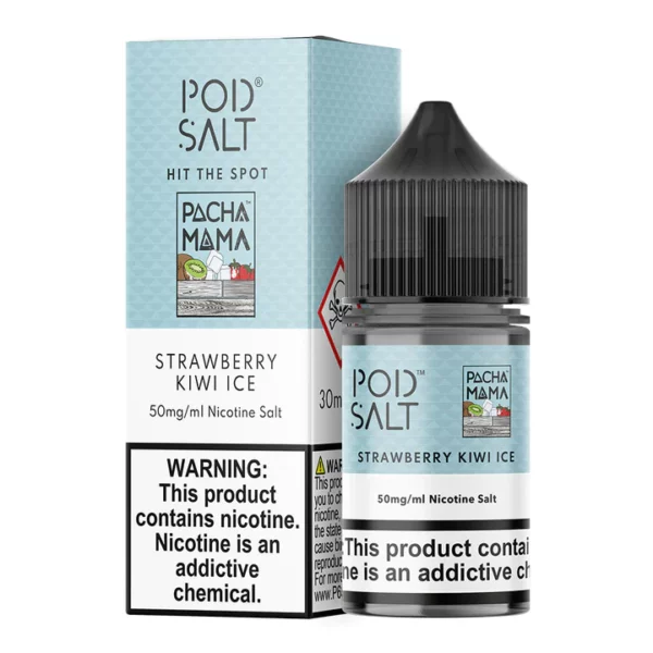Pod Salt Strawberry Kiwi Ice Nic Salts 30ml – 50mg/ml