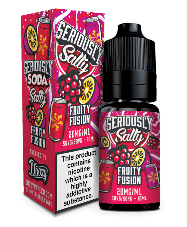 Doozy Fruity Fusion Nic Salts 30ml – 30mg/ml