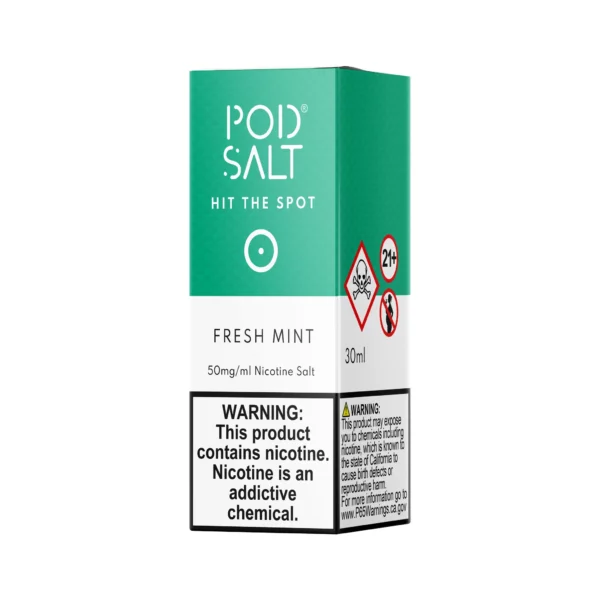 Pod Salt Fresh Mint Nic Salts 30ml – 50mg/ml